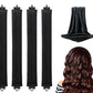 4Pcs Heatless Curls Overnight Hair Curlers Set No Damage Hair Styling Tools