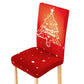 Christmas Chair Cover Slipcover for Dining Chairs for Christmas Parties and Holiday Decor