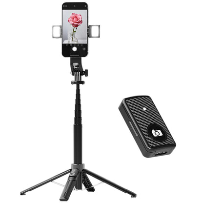 Selfie Stick Tripod with Wireless Remote for Phone Dual Fill Light Bluetooth