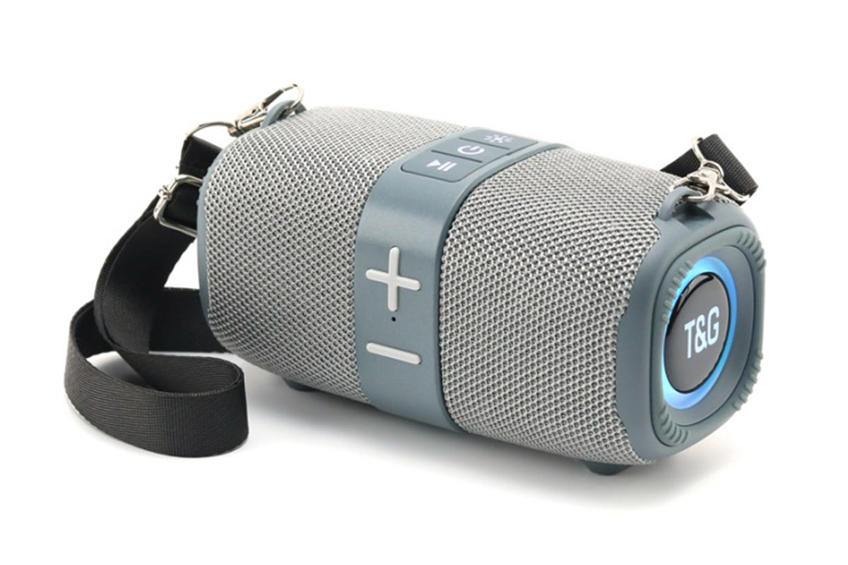 Portable Bluetooth Speaker, Portable Speaker, Bluetooth Speakers Wireless, LED Light Speaker Speakers Wireless Speaker with TF AUX FM for Shower Pool Party