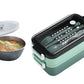 Bento Box Stackable 3-Compartment Lunch Containers With Dinnerware And Seal Cover