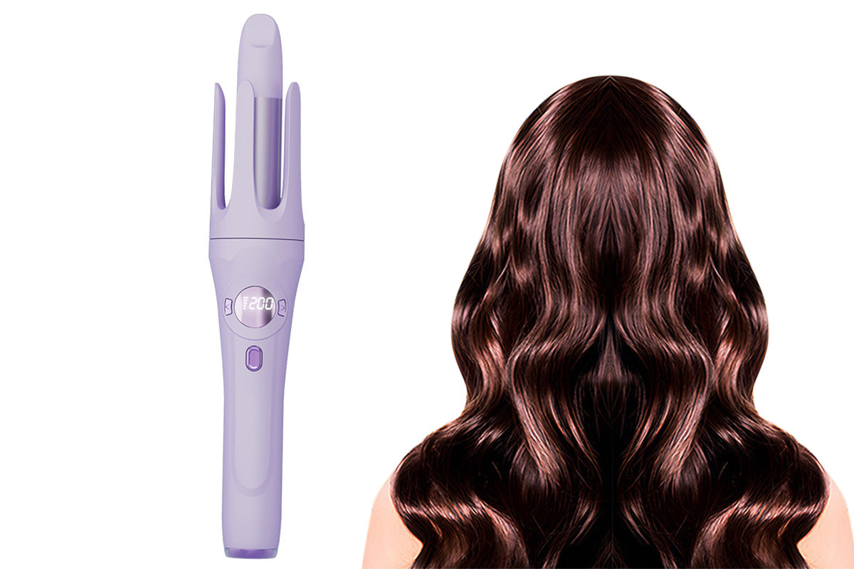 Auto Rotating Wireless Hair Curler 32mm for All Hair Types