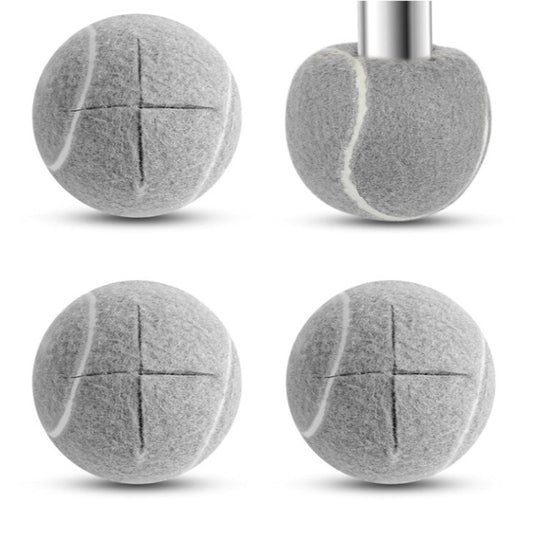 4PCS Walker Tennis Balls Universal Precut Glide Balls For Furniture Legs Walker