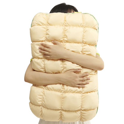 Fluffy Pillow Breathable Cute Pineapple Puff Pillow for Bedroom Sofa