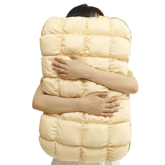 Fluffy Pillow Breathable Cute Pineapple Puff Pillow for Bedroom Sofa
