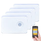 4Pcs Motion Sensor Night Light Stair Lights Indoor for Hallway Stairway Bathroom