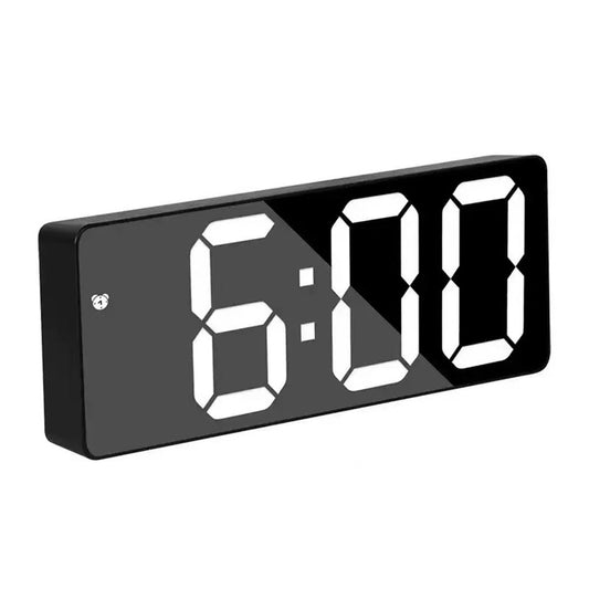 USB LED Digital Desk Alarm Clock with Temperature Date and 3 Alarms
