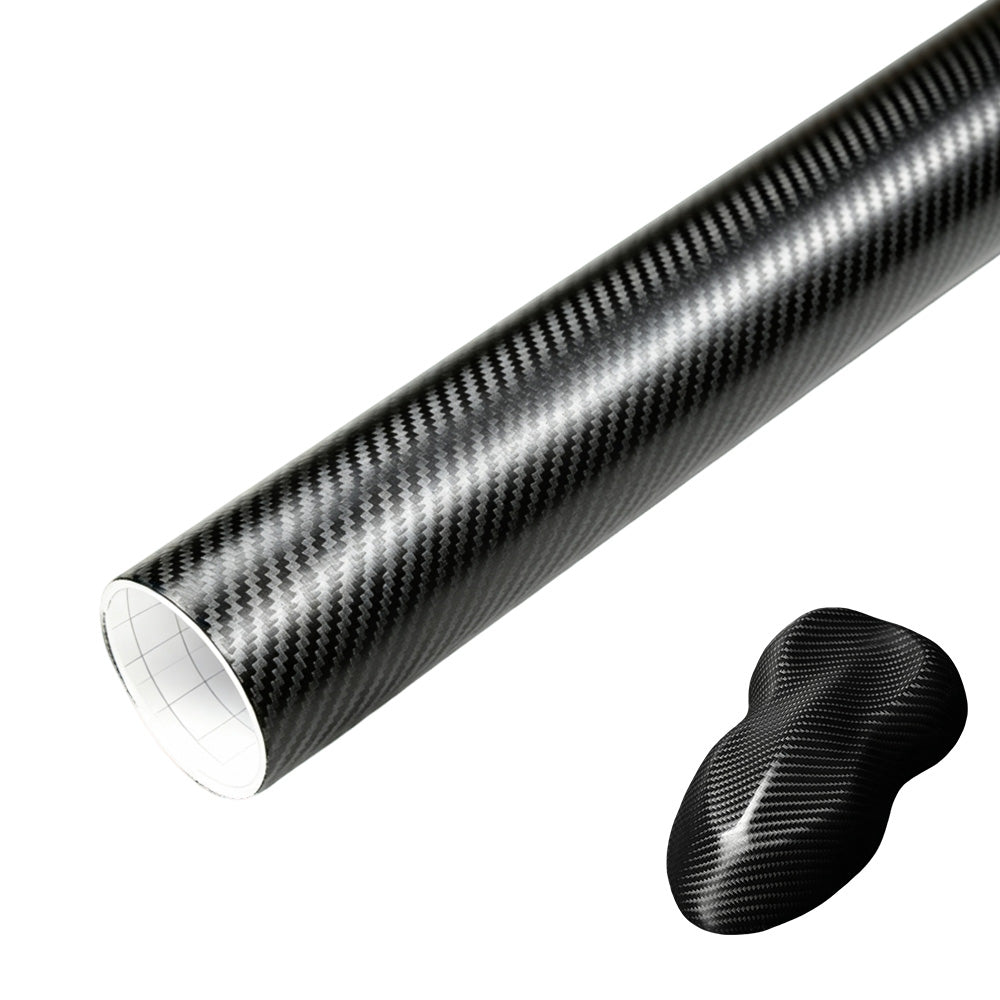 Self Adhesive Black PVC Car Color Change Vinyl Wrap Film Sticker-Style 1
