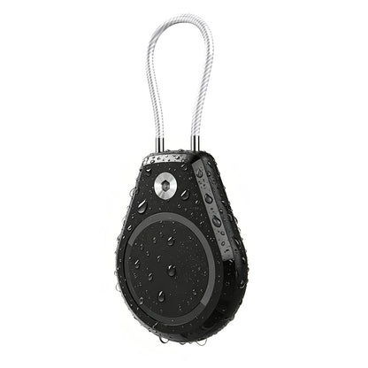 Lock Tracker Case with Steel Cable Hard Shell Protector for AirTag Keychain Luggage