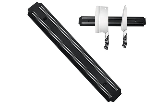 Wood Grain Knife Holder Wall Mount Knife Storage