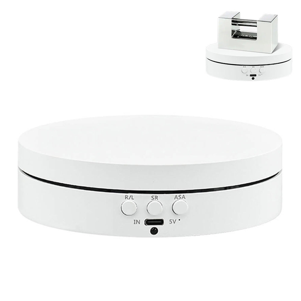 Electric 360 Degree Rotating Display Stand for Jewelry and Photography