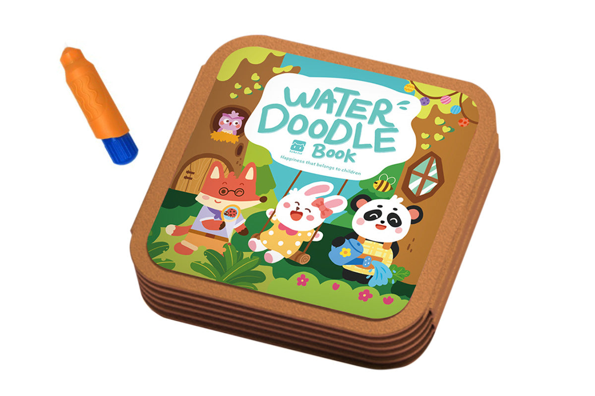 Reusable Water Coloring Book Water Doodle Book Toys Water Painting Book