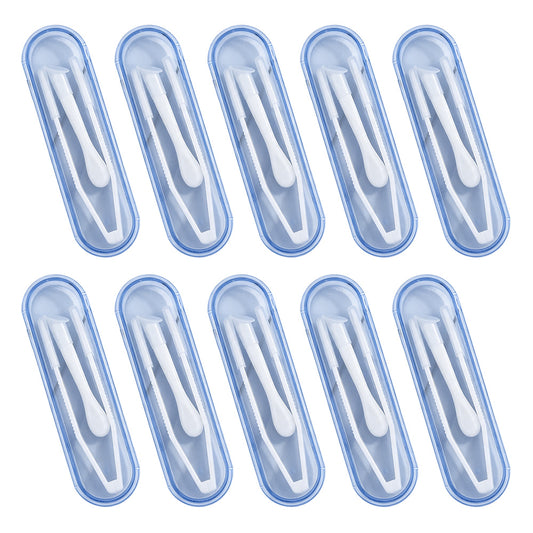 Lens Tool Kit 10 Pack with Tweezers Applicator Remover and Storage Case