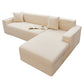 Elastic Full-Cover T-Shaped Jacquard Universal Sofa Slipcover for 1-4 Seater