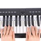 Reusable 88 Key Piano Note Guide Strip with Staff and Note Names