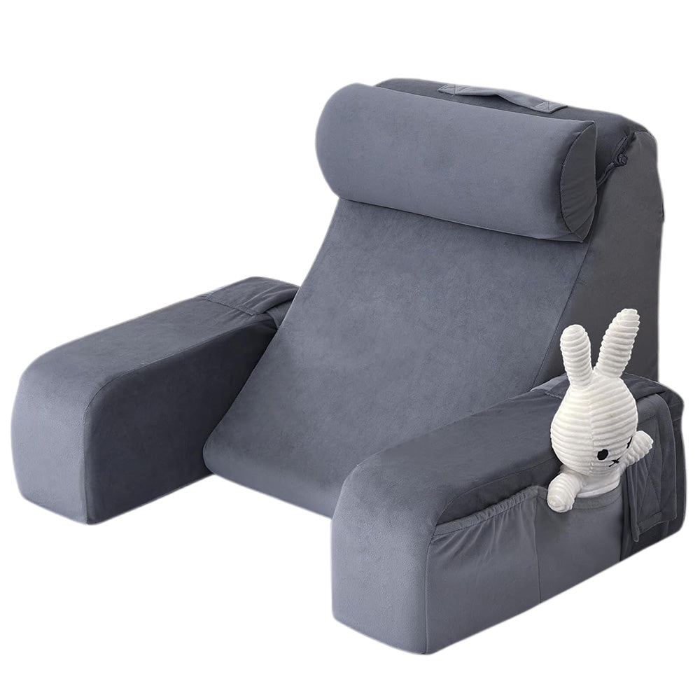 Adjustable Detachable Backrest Reading Pillow for Sitting in Bed