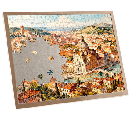 Puzzle Board for 1000 Pieces Foldable Felt Puzzle Storage Organizer