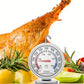 Oven Thermometer Stainless Steel Accurate Temperature Gauge for Home Kitchen