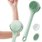 Electric Body Back Scrubber for Shower Dual Handle Bath Brush for Exfoliating Massage