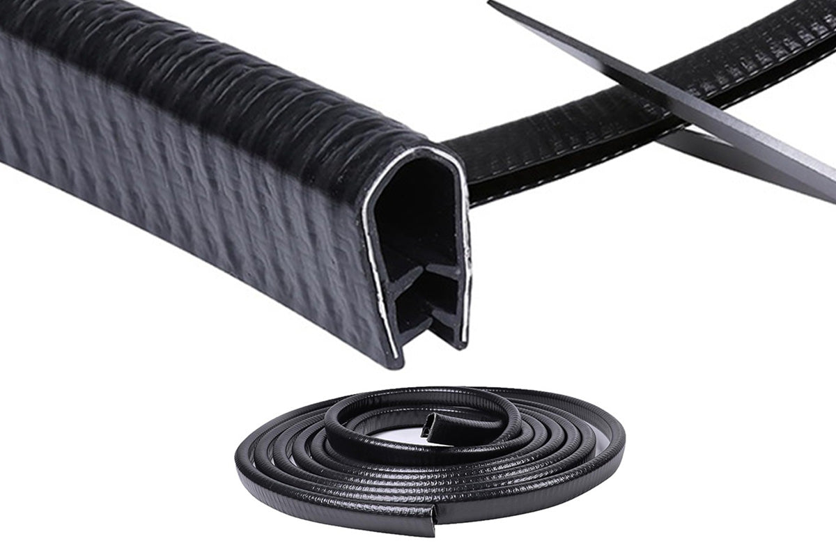 U-Shaped Car Door Seal Strip Edge Protector Weatherstrip Trim