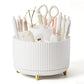 360 Degree Rotating Desk Organizer with 4 Slots For Pencil and Pen Holder