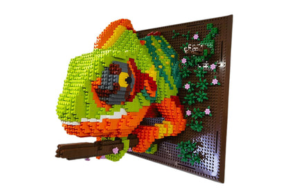3D Wall Art Animal Building Blocks Set 3D Creative Building Toy