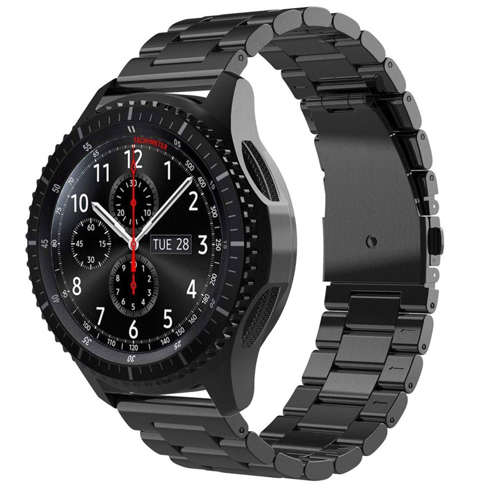 Stainless Steel Replacement Band for Samsung Gear S3 Strap-Black