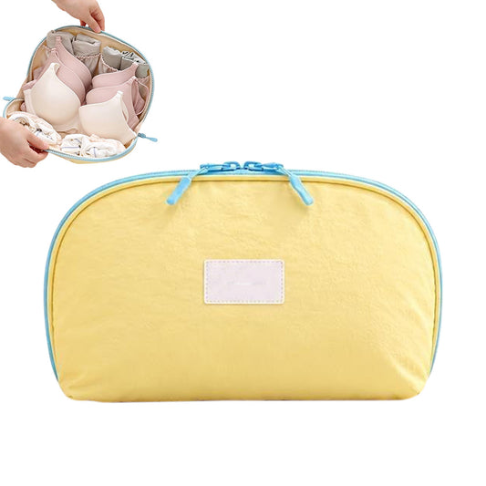 3-in-1 Clam-Shaped Underwear Bra Panty and Sock Travel Storage Bag