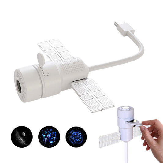 Galaxy Projector Night Light with 3 Modes and Timer Adjustable USB Night Light for Home Car