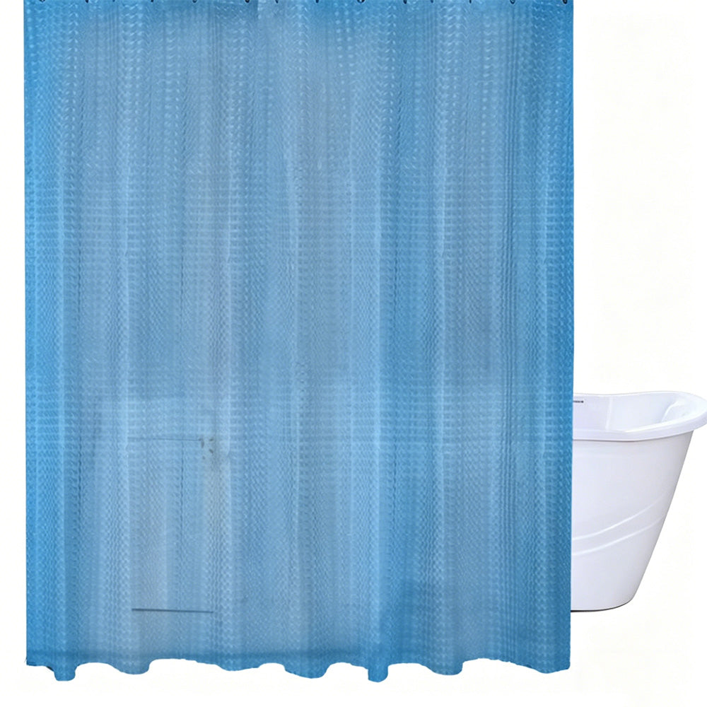 Shower Curtain PEVA Thickened Curtain Liner 180x180cm with Rustproof Grommets and Hooks
