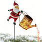 Solar Santa Claus Garden Stake Light Outdoor Christmas Yard Decoration