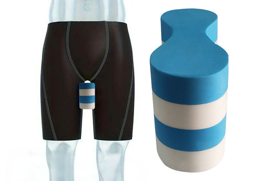 Swimming Pull Float Leg Clip EVA Foam Training Aid for Adults and Beginners - Blue