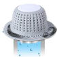 Bathtub Drain Hair Catcher Silicone Shower Hair Catcher for Pop Up and Regular Drains