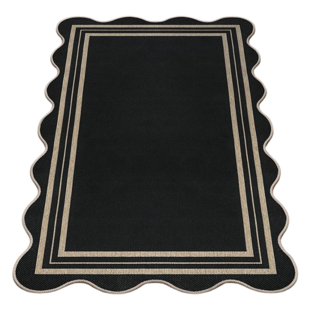 Vintage Low Pile Rug Washable Mat for Living Room Bedroom-Style 2