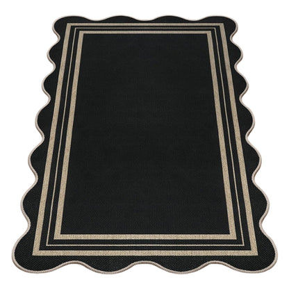 Vintage Low Pile Rug Washable Mat for Living Room Bedroom-Style 2