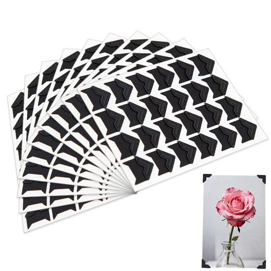 240 PCS Self Adhesive Photo Corners Photo Mounting Stickers for Album Scrapbook DIY Crafts
