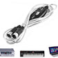 MIDI to USB Cable Adapter for Music Keyboard and Electronic Piano to PC