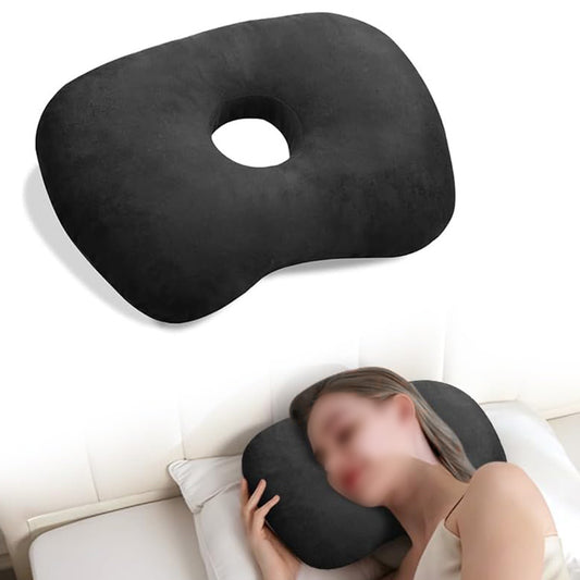 Ear Piercing Pillow for Side Sleepers with Hole Ear Pillow