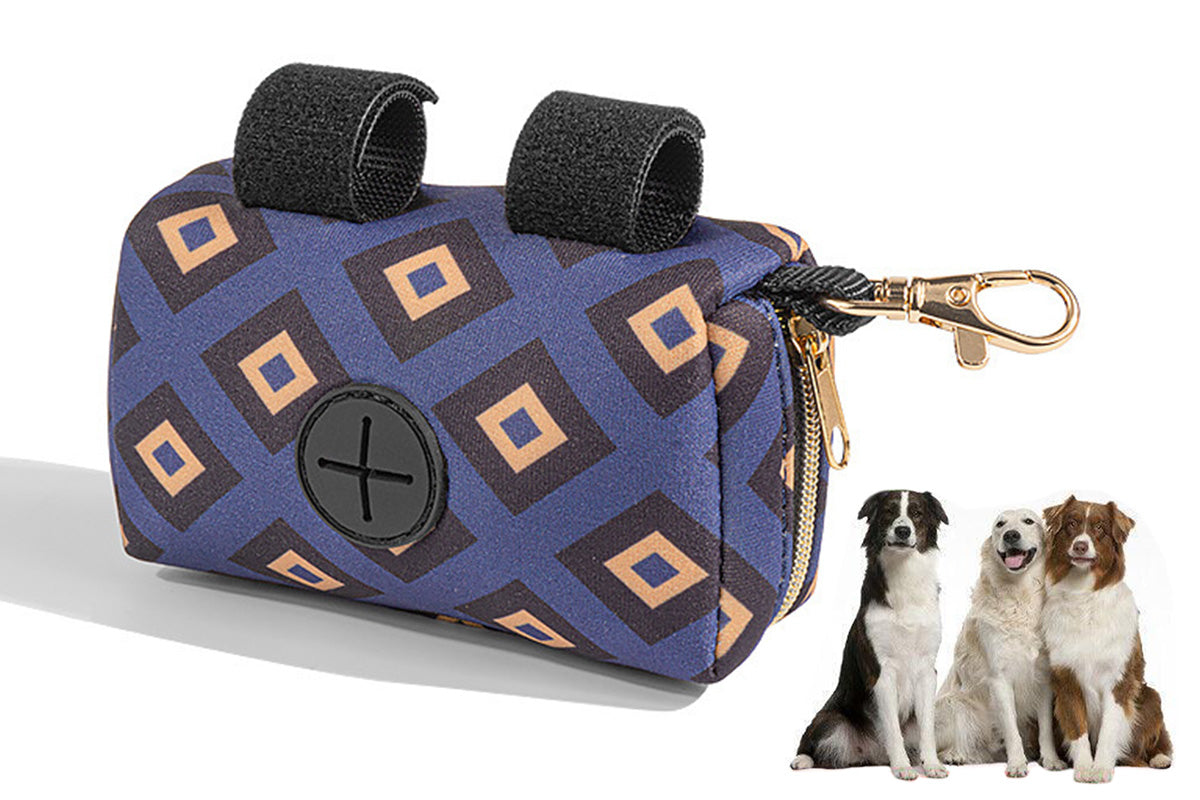 Pet Pouch Dog Poop Bag Holder Poo Waste Bags Container For Leash
