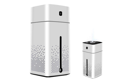 Air Humidifier Cool Mist with LED Light for Bedroom Office Desktop Home 1L