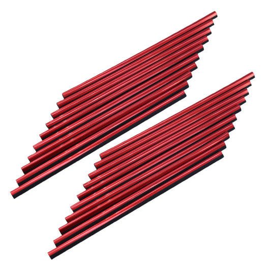 20 Pack Car Interior Air Vent Decorative Trim Strip Universal Fit for All Models
