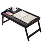 Mini Folding Bamboo Table Laptop Desk Multipurpose Side Tea Tray