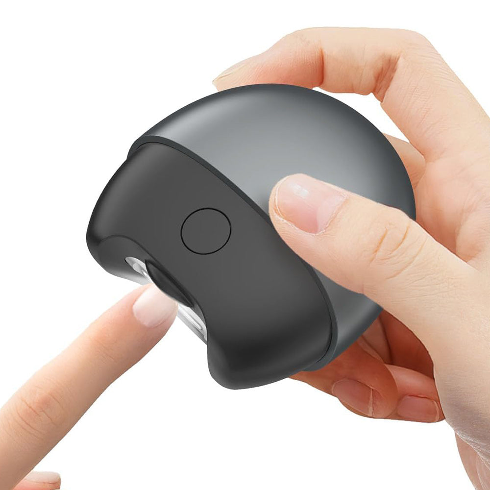 Electric Automatic Nail Clipper With Light And Nail Scraps Storage For Adult