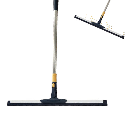 Squeegee Cleaner Telescopic Long Handle Floor Scrubber