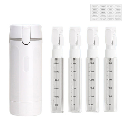4 in 1 Leak-Proof Travel Dispenser for Shampoo Cosmetic Travel Bottle