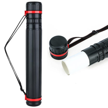 Water Resistant Telescopic Art Tube with Shoulder Strap