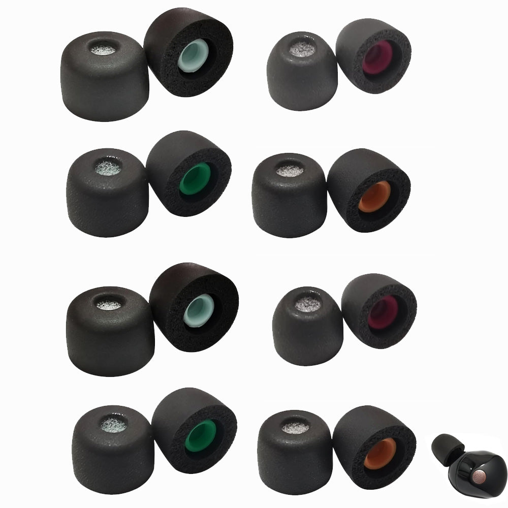 16 Pcs Memory Foam Ear Tips for Sony WF-1000XM6 XM5 XM4 Earbuds