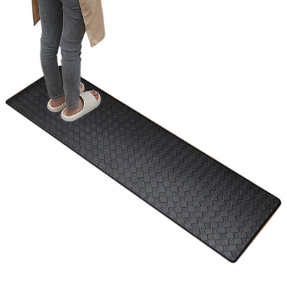 Kitchen Mat Waterproof Floor Mat for Standing Areas-Black
