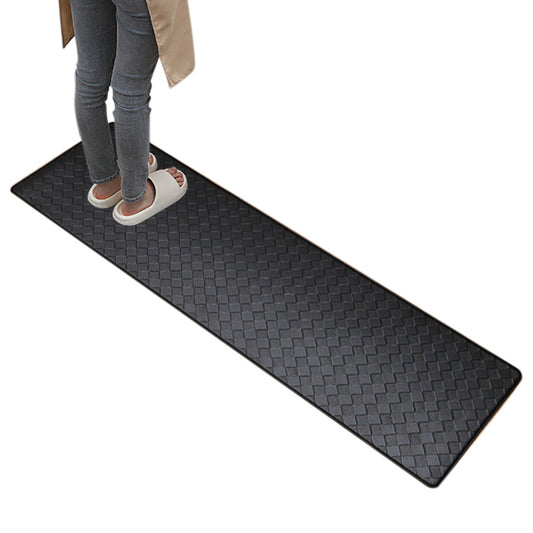 Kitchen Mat Waterproof Floor Mat for Standing Areas-Black