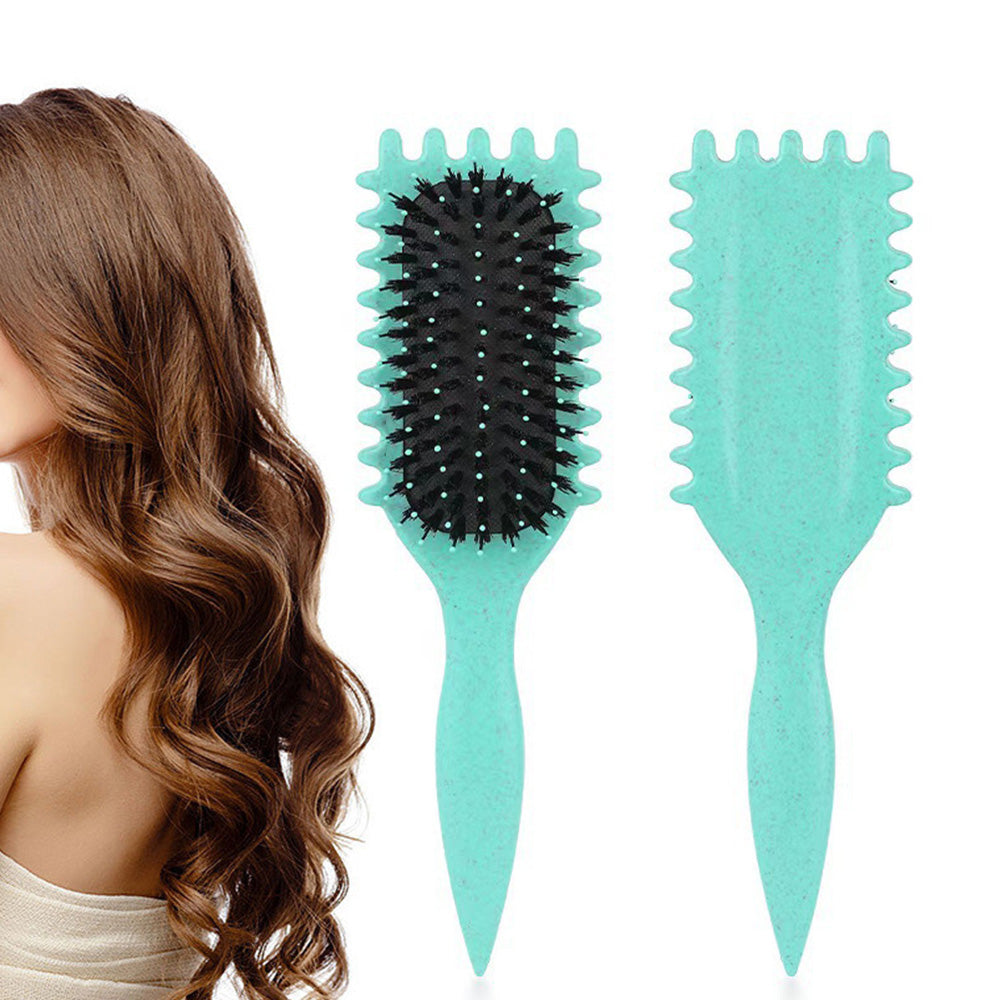 Large Wave Curl Styling Detangling Hair Brush for Daily Use